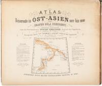 Atlas sure Reiseroute in Ost-Asien 1877 bis 1880