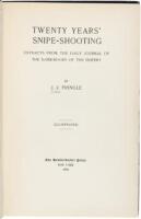 Twenty Years' Snipe-Shooting: Extracts from the Daily Journal of the Game-Books of the Snipery