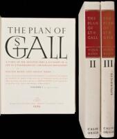 The Plan of St. Gall: A Study of the Architecture & Economy of, & Life in a Paradigmatic Carolingian Monastery