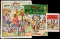 Three Kellogg's Corn Flakes promotional children's books