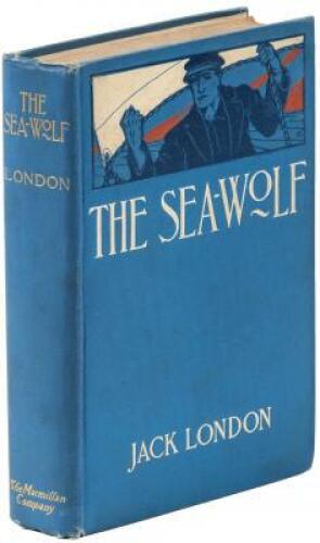 The Sea-Wolf - in rare gilt lettered variant binding