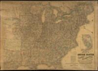 Lloyd's New Map of the United States The Canadas And New Brunswick From the latest Surveys Showing Every Railroad & Station Finished to June 1863 And The Atlantic And Gulf Coasts...