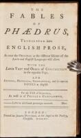 The Fables of Ph&aelig;drus, Translated into English Prose