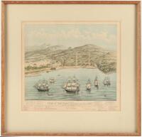View of San Francisco, formerly Yerba Buena, in 1846-7, Before the Discovery of Gold