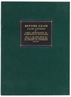 Before Adam - original proof sheets of the first and third installments, as published in Everybody's Magazine