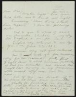 Autograph Letter Signed by Jack London, to Dan (undoubtedly literary agent Daniel Murphy), regarding manuscripts he had submitted, and with reference to Anna [Strunsky]