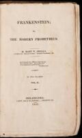 Frankenstein; or, the Modern Prometheus