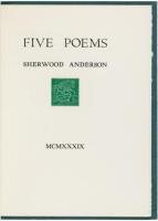 Five Poems