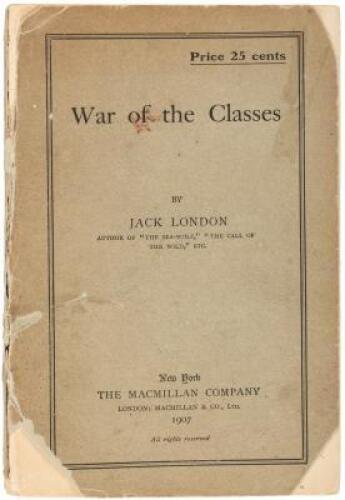 War of the Classes - inscribed copy