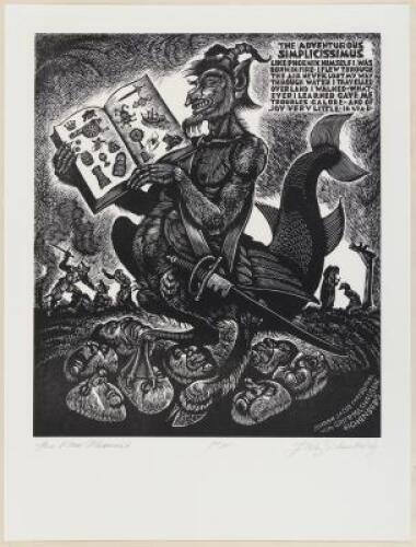 The Adventures of Simplicissimus. A Portfolio of Wood Engravings by Fritz Eichenberg