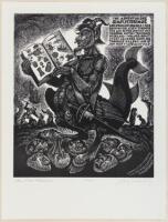The Adventures of Simplicissimus. A Portfolio of Wood Engravings by Fritz Eichenberg