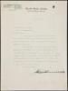 Typed Letter Signed as US Senator, on stationery of the Senate Committee on Indian Depredations