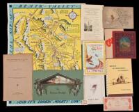 Small group of Americana booklets and ephemera