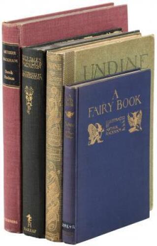 Four volumes with illustrations by Arthur Rackham