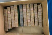 Novels of Jane Austen, 10 volumes, bound in half leather