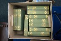 Novels of Jane Austen 10 volumes, cloth-bound with spines gilt