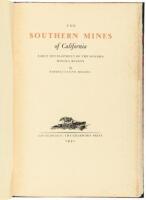 The Southern Mines of California: Early Development of the Sonora Mining Region