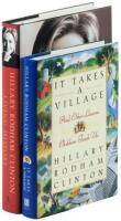 Two books by Hillary Clinton, both signed