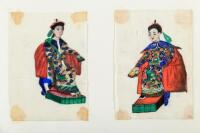 Album of paintings on rice paper