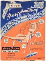 Signed 1946 promotional booklet for champion boxer’s Harlem nightclub