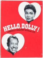 Hello Dolly program, signed by Cab Calloway