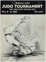 Rare program for the first National Judo Tournament in America, 1953