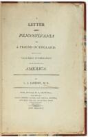 A letter from Pennsylvania to a friend in England: containing valuable information with respect to America. By L.J. Jardine, M.D.