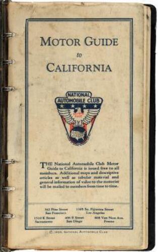 Motor Guide to California