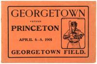 Georgetown versus Princeton, April 6--8, 1901 Georgetown Field