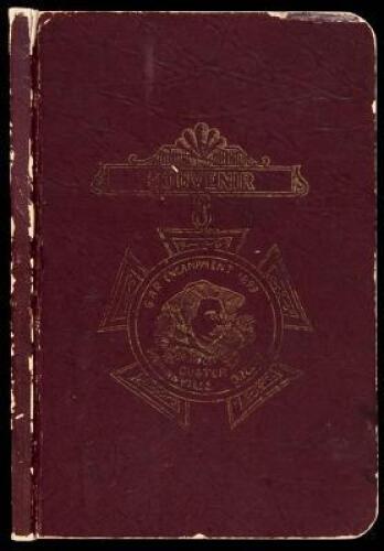 Military History of Yamhill County [Caption title]. Souvenir of GAR Encampment 1899 McMinnville Oregon [Cover title]