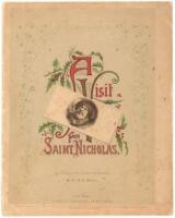 A Visit From Saint Nicholas - first separate printing