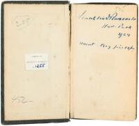 The Lives of Donne, Wotton, Hooker, Herbert and Sanderson - Franklin D. Roosevelt's copy