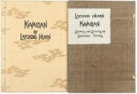 Kwaidan: Stories and Studies of Strange Things