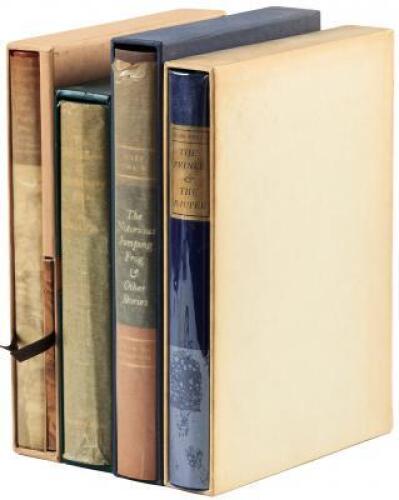 Four volumes by Mark Twain published by Limited Editions Club
