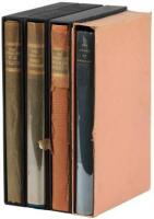 Four volumes of poetry by various English and American authors published by Limited Editions Club