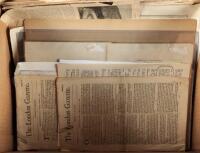 Box of a hundred or more maps, prints & photographs of Canada, Central & South America, & the Caribbean