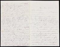 Autograph Letter, signed, from a Hawaiian sugar plantation