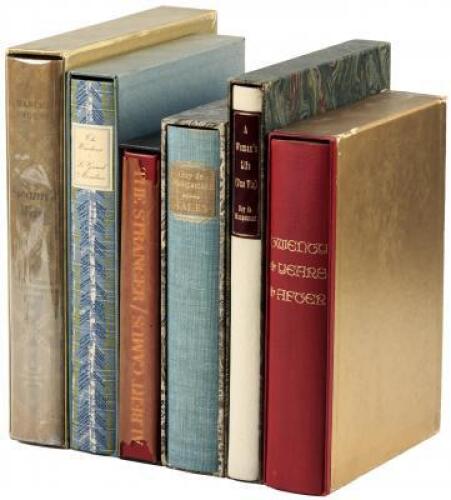 Six volumes of French literature published by Limited Editions Club