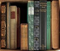 Box of finely printed books, mostly Limited Editions Club