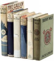Six volumes by Jack London published by Grosset & Dunlap, signed by his daughter Becky