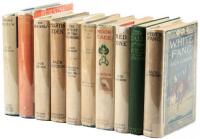 Ten volumes by Jack London published by Grosset & Dunlap