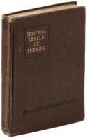Idylls of the King with London's bookplate, signed by his daughter