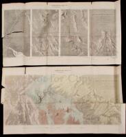Geological Map No. 1 and Map No. 2 from Report upon the Colorado River of the West