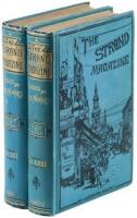 The Strand Magazine - Long run in publisher's binding, from Volume 1 through 74, containing all of the appearances of the Sherlock Holmes stories, plus additional later bound volumes and individual issues