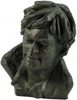 Plaster-of-Paris bust of Jack London,