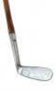 Ded Stop - Spalding Gold Metal Mashie Niblick with waffle face