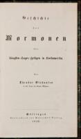 Geschichte der Mormonen Oder Jungsten-tages-heiligen in Nordamerika