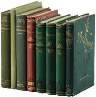 Eight works by John Burroughs, some signed or inscribed by the author
