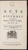 Acts of Assembly passed in the Province of New-York, from 1691 to 1725. Examined and compared with the originals in the Secretary's Office - 2