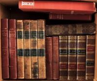 Shelf of sixteen miscellaneous volumes